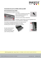 Produktbroschüre für Münzzählmaschine der Marke INKiESS.