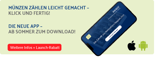 Neue App für einfaches Münzenzählen ab Sommer verfügbar.